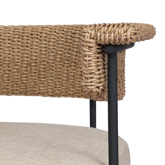 Carrie Outdoor Stool - Ellor Beige