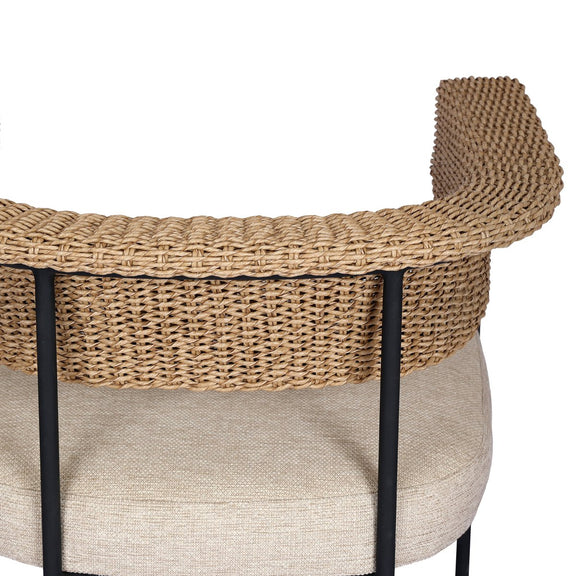 Carrie Outdoor Stool - Ellor Beige