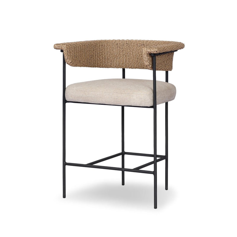 Carrie Outdoor Stool - Ellor Beige