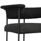 Carrie Outdoor Stool - Ellor Black