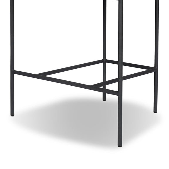 Carrie Outdoor Stool - Ellor Black