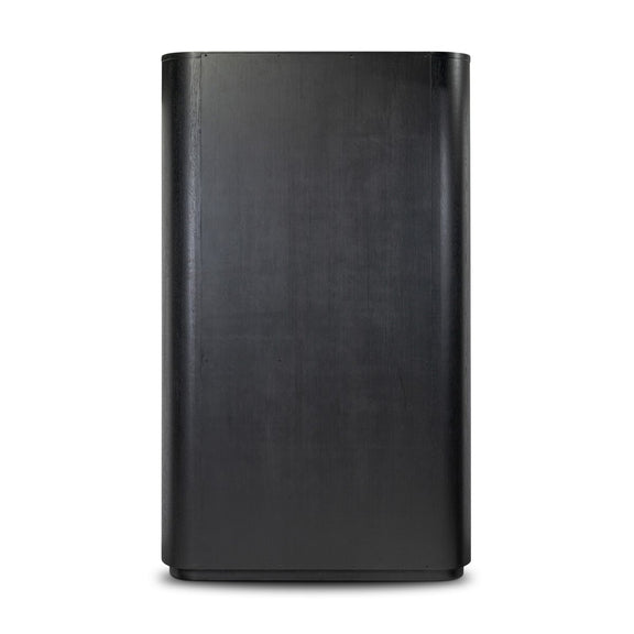 Pilar Cabinet - Charcoal Oak Veneer