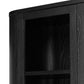 Pilar Cabinet - Charcoal Oak Veneer