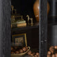 Pilar Cabinet - Charcoal Oak Veneer