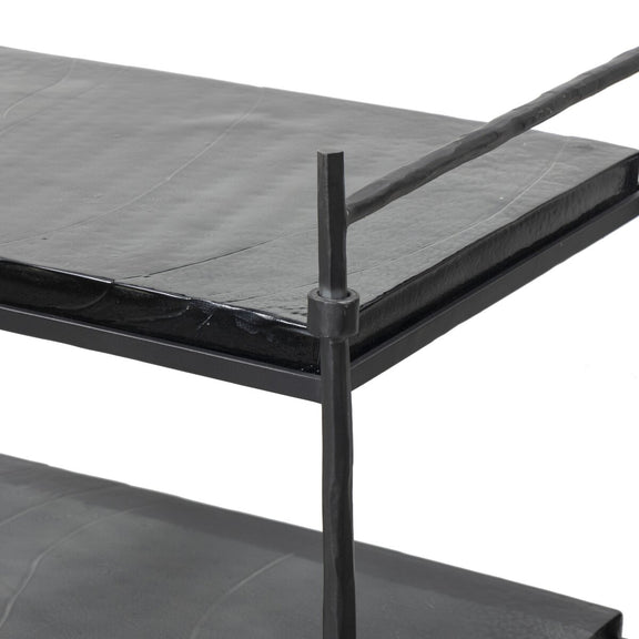 Teagan Bar Cart - Forged Gunmetal