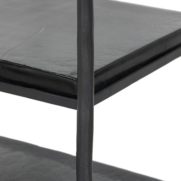 Teagan Bar Cart - Forged Gunmetal