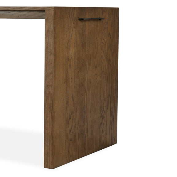 Divina Kitchen Island - Warm Grey Marble