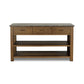 Divina Kitchen Island - Warm Grey Marble