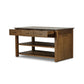 Divina Kitchen Island - Warm Grey Marble