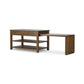 Divina Kitchen Island - Warm Grey Marble