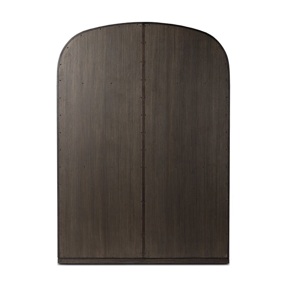 Hepburn Wide Cabinet - Dark Anthracite Oak Veneer