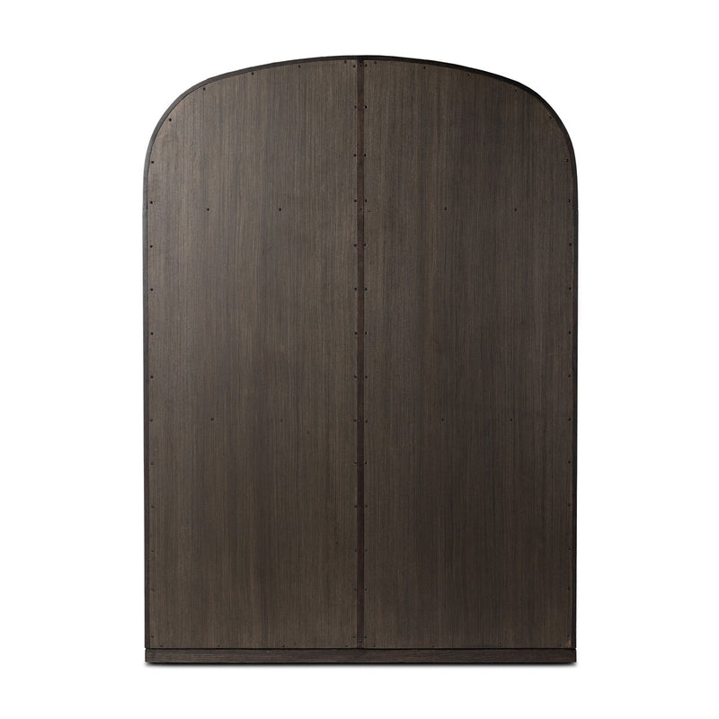 Hepburn Wide Cabinet - Dark Anthracite Oak Veneer