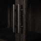 Hepburn Wide Cabinet - Dark Anthracite Oak Veneer
