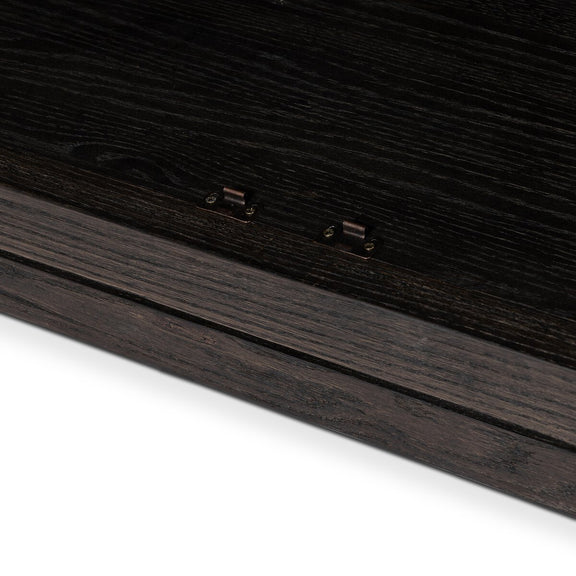 Hepburn Wide Cabinet - Dark Anthracite Oak Veneer