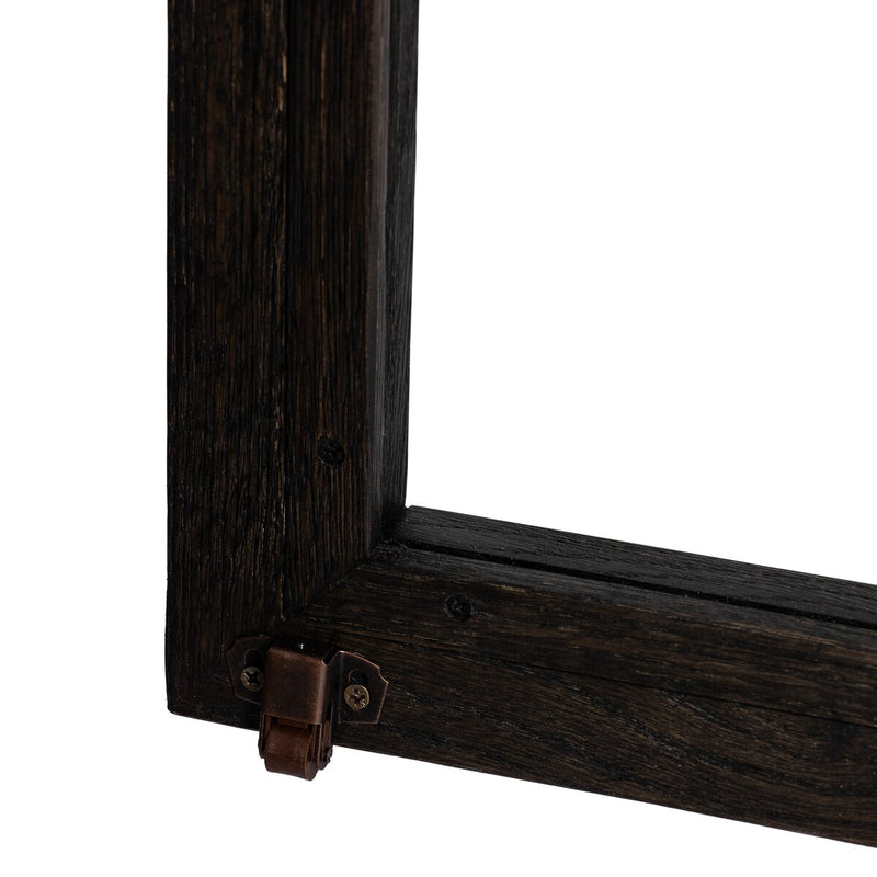 Hepburn Wide Cabinet - Dark Anthracite Oak Veneer