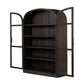 Hepburn Wide Cabinet - Dark Anthracite Oak Veneer