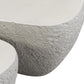 Medina Outdoor Nesting Coffee Tables - Matte Stone
