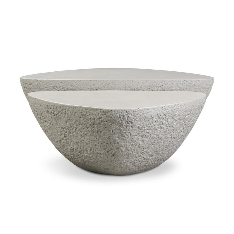 Medina Outdoor Nesting Coffee Tables - Matte Stone