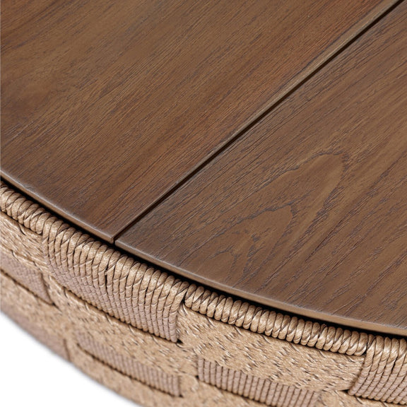 Brandt Outdoor Coffee Table - Stained Toasted Brown