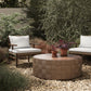 Brandt Outdoor Coffee Table - Stained Toasted Brown
