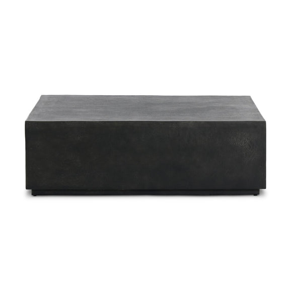 Graso Outdoor Square Coffee Table - Aged Grey