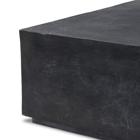 Graso Outdoor Square Coffee Table - Aged Grey