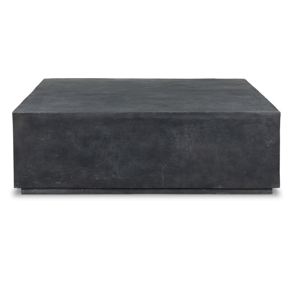 Graso Outdoor Square Coffee Table - Aged Grey