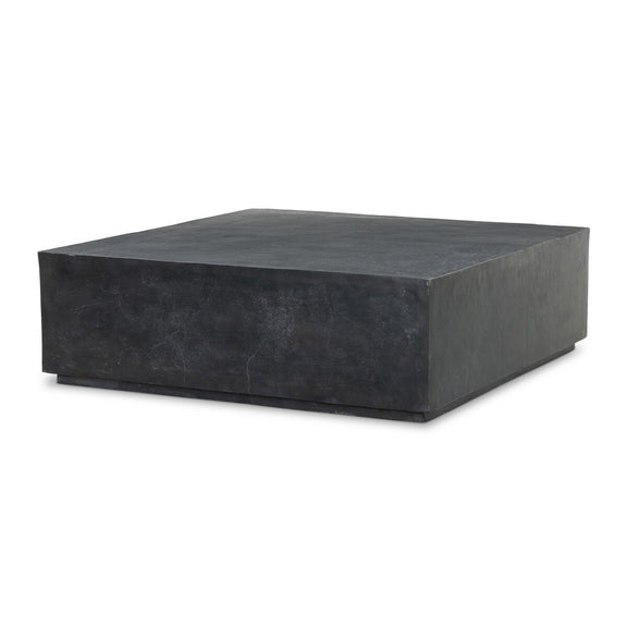 Graso Outdoor Square Coffee Table - Aged Grey