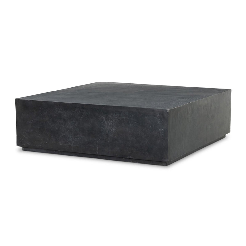 Graso Outdoor Square Coffee Table - Aged Grey