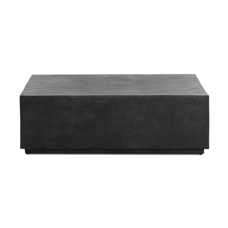 Graso Outdoor Square Coffee Table - Aged Grey