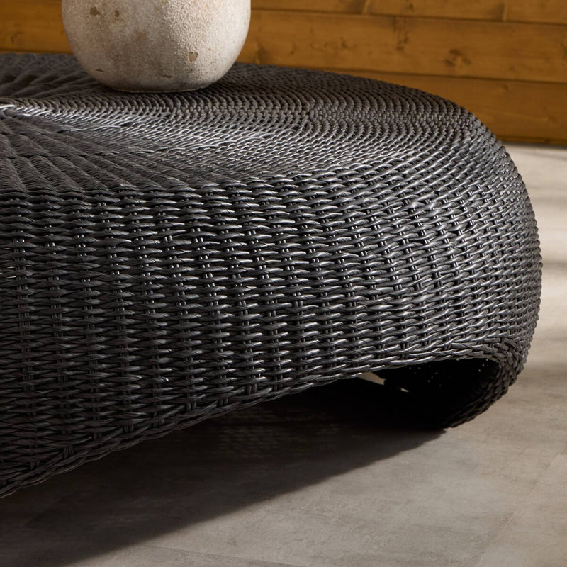 Brock Outdoor Coffee Table - Vintage Coal