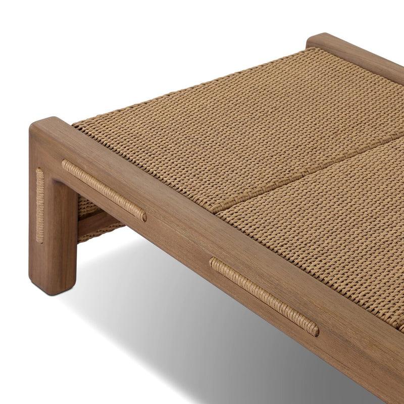 Herrick Outdoor Coffee Table - Stained Toasted Brown-fsc