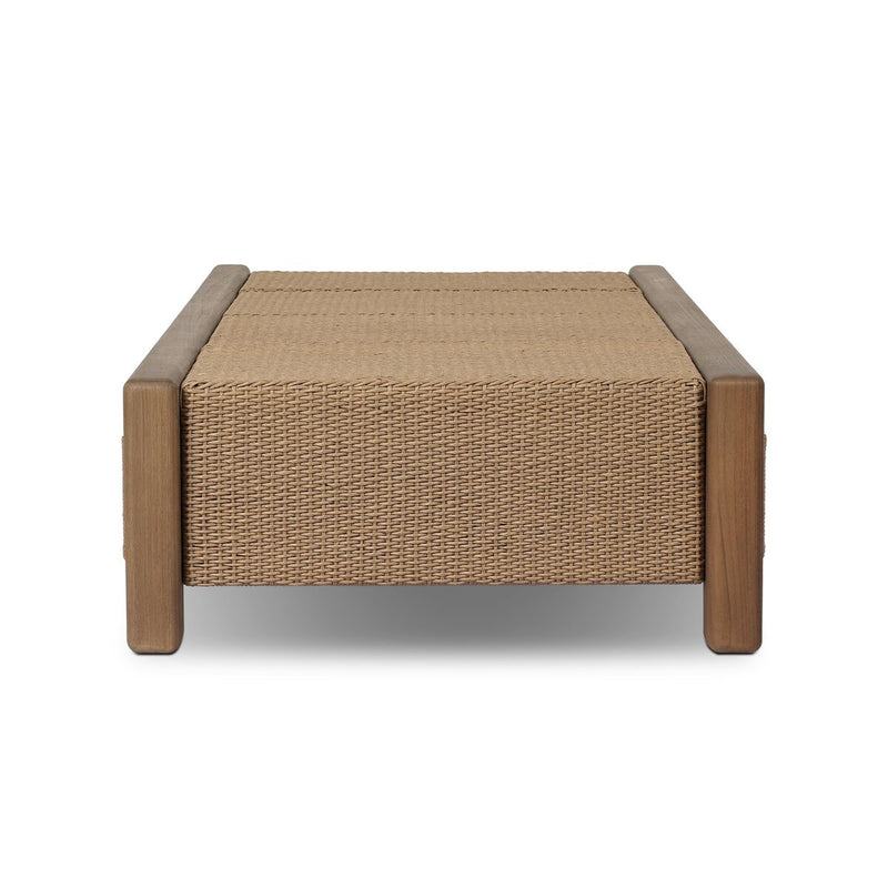 Herrick Outdoor Coffee Table - Stained Toasted Brown-fsc