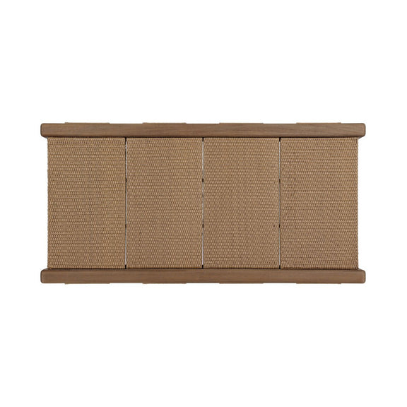 Herrick Outdoor Coffee Table - Stained Toasted Brown-fsc
