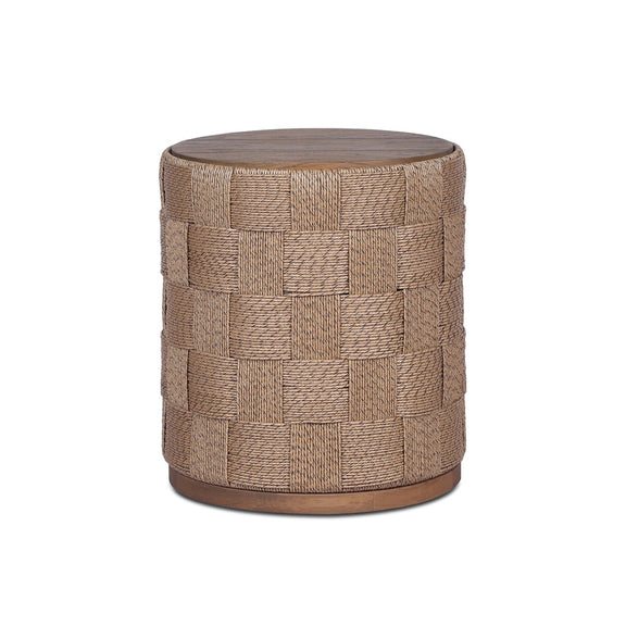 Brandt Outdoor End Table - Stained Toasted Brown