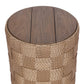 Brandt Outdoor End Table - Stained Toasted Brown