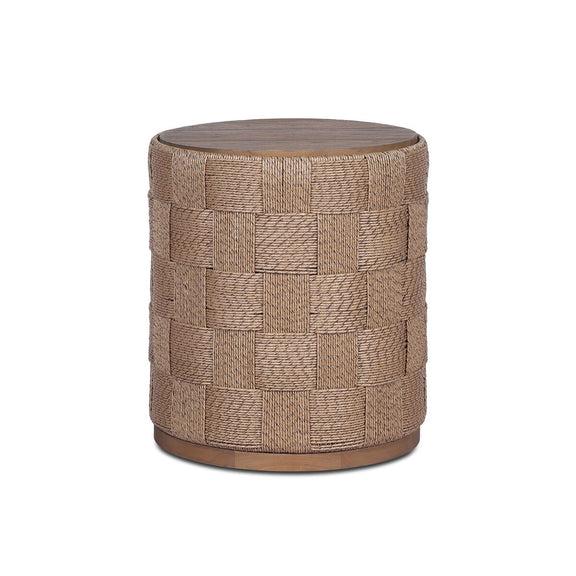 Brandt Outdoor End Table - Stained Toasted Brown