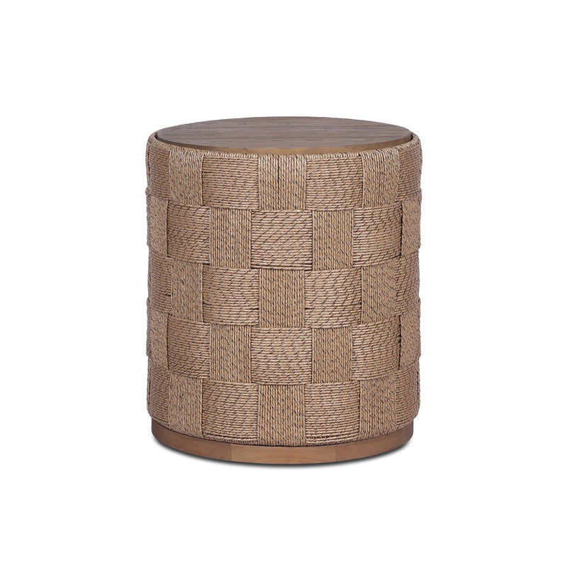 Brandt Outdoor End Table - Stained Toasted Brown