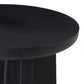 Worth Outdoor End Table - Black Antique