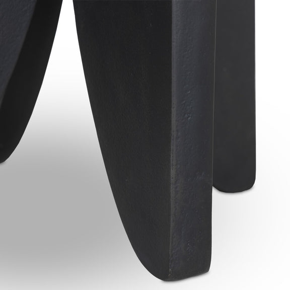 Worth Outdoor End Table - Black Antique