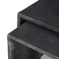 Sonya Outdoor End Table - Distressed Bronze