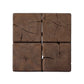 Oshan Outdoor End Table - Stained Toasted Brown-fsc