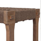 Moxie Outdoor Accent Stool - Dark Textured Woven