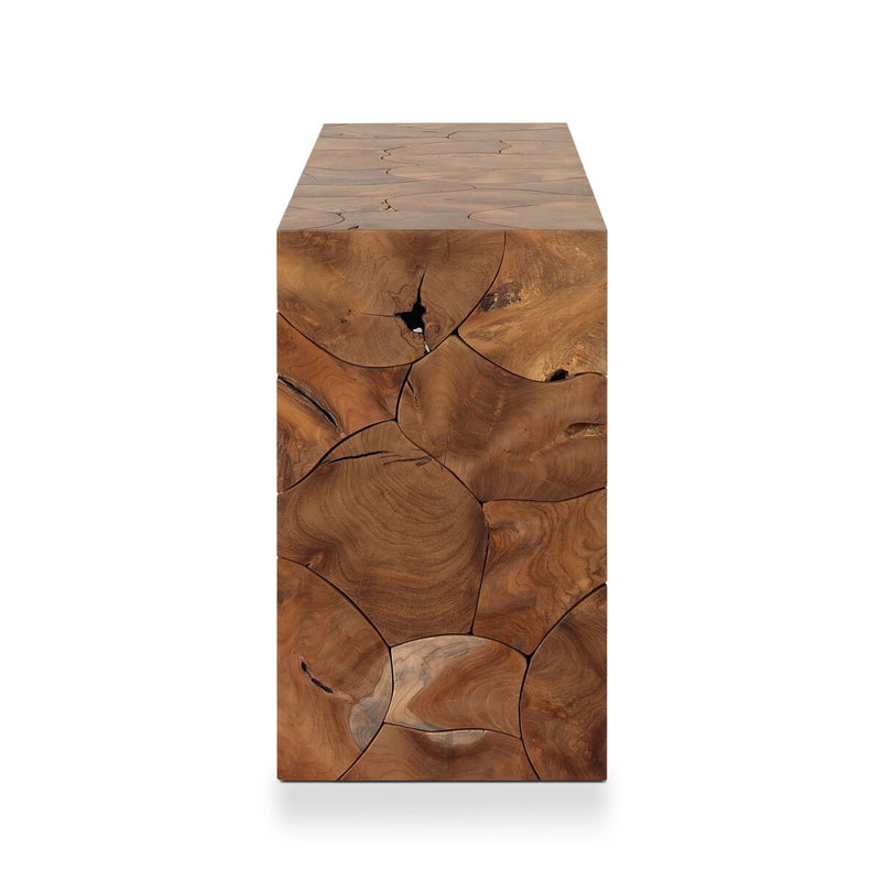 Tomlin Outdoor Console Table - Teak Root