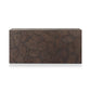 Tomlin Outdoor Console Table - Stained Saddle Brown-Teak Root