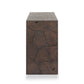 Tomlin Outdoor Console Table - Stained Saddle Brown-Teak Root
