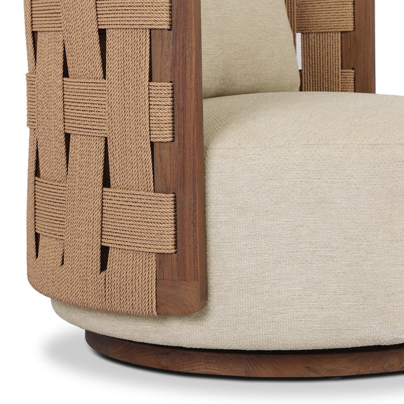 Burch Outdoor Chair - Casa Cream