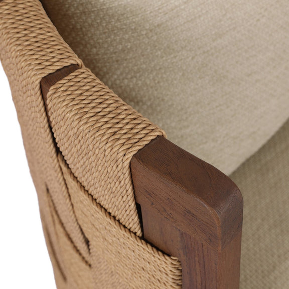 Burch Outdoor Chair - Casa Cream