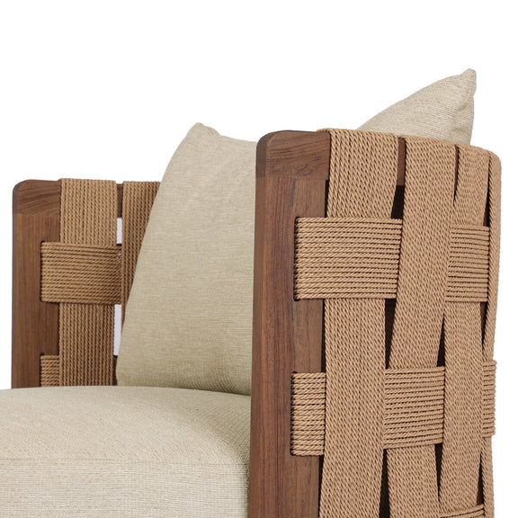 Burch Outdoor Chair - Casa Cream