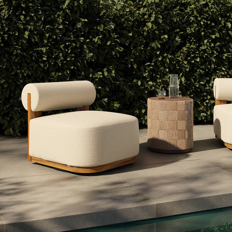 Malta Outdoor Swivel Chair - Faye Sand